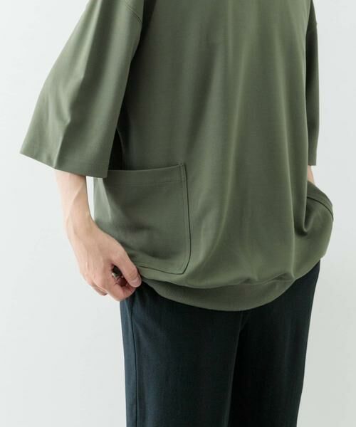 URBAN RESEARCH ITEMS / アーバンリサーチ アイテムズ Tシャツ | サイドストレージ半袖ポンチTops | 詳細5