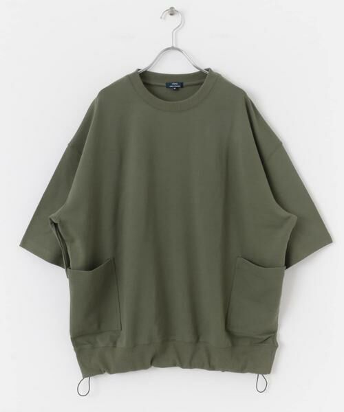 URBAN RESEARCH ITEMS / アーバンリサーチ アイテムズ Tシャツ | サイドストレージ半袖ポンチTops | 詳細8