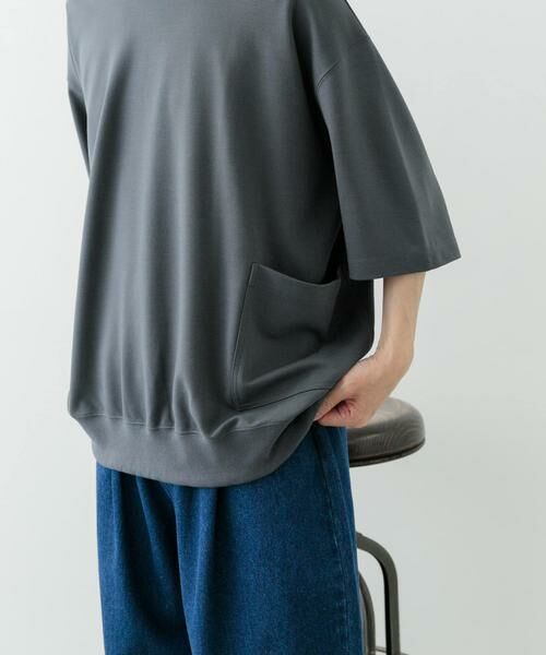 URBAN RESEARCH ITEMS / アーバンリサーチ アイテムズ Tシャツ | サイドストレージ半袖ポンチTops | 詳細23