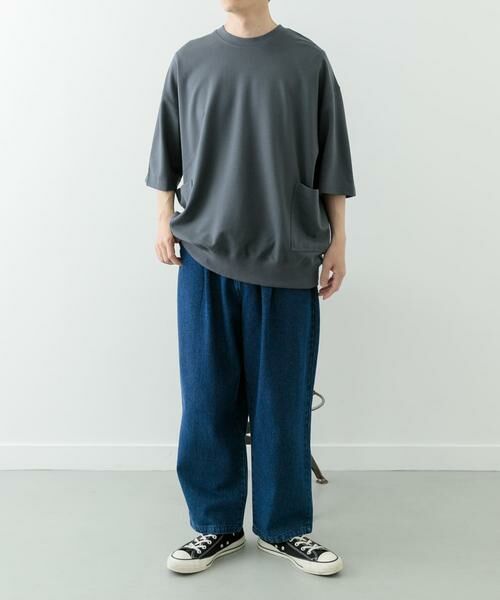 URBAN RESEARCH ITEMS / アーバンリサーチ アイテムズ Tシャツ | サイドストレージ半袖ポンチTops | 詳細24