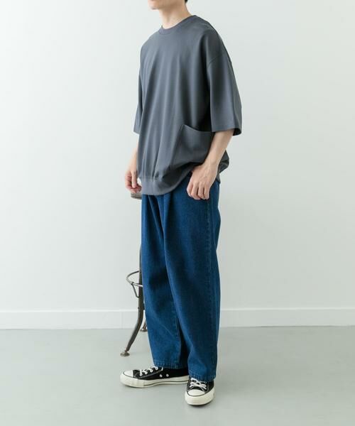 URBAN RESEARCH ITEMS / アーバンリサーチ アイテムズ Tシャツ | サイドストレージ半袖ポンチTops | 詳細25