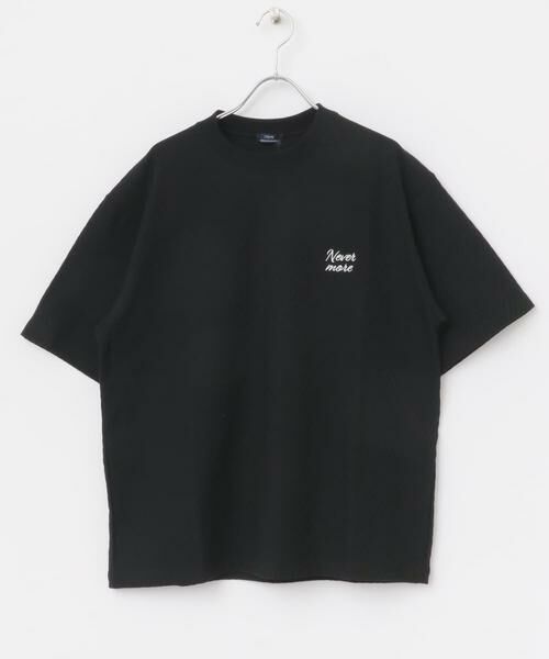 URBAN RESEARCH ITEMS / アーバンリサーチ アイテムズ Tシャツ | ワンポイント刺繍ヘリンボンジャカードTシャツ | 詳細19