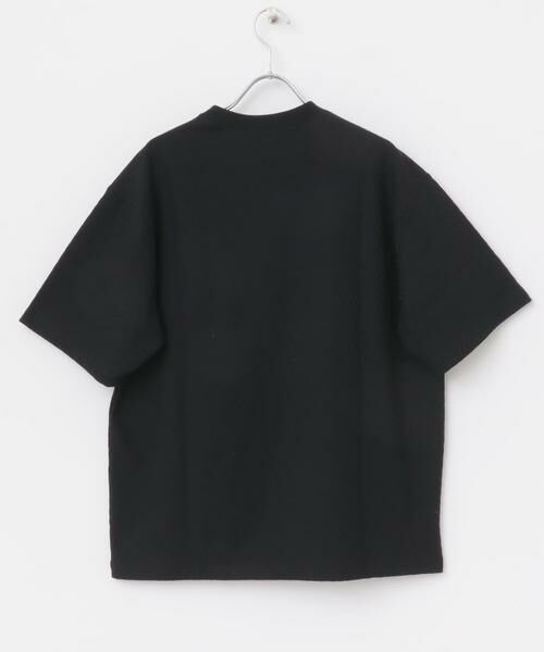 URBAN RESEARCH ITEMS / アーバンリサーチ アイテムズ Tシャツ | ワンポイント刺繍ヘリンボンジャカードTシャツ | 詳細20