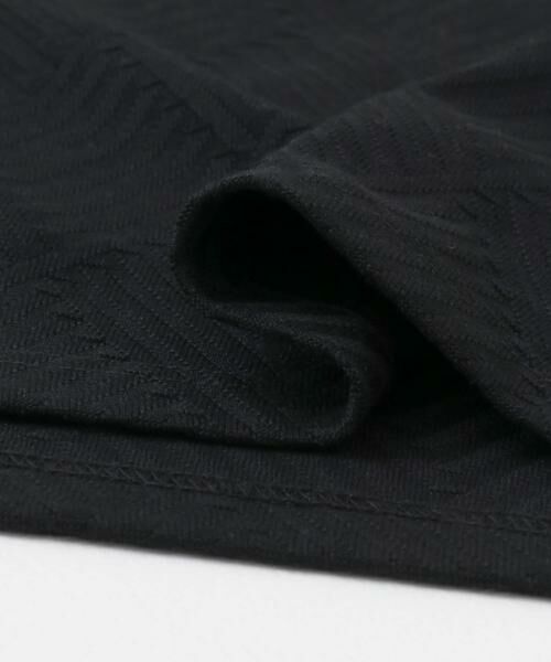 URBAN RESEARCH ITEMS / アーバンリサーチ アイテムズ Tシャツ | ワンポイント刺繍ヘリンボンジャカードTシャツ | 詳細21