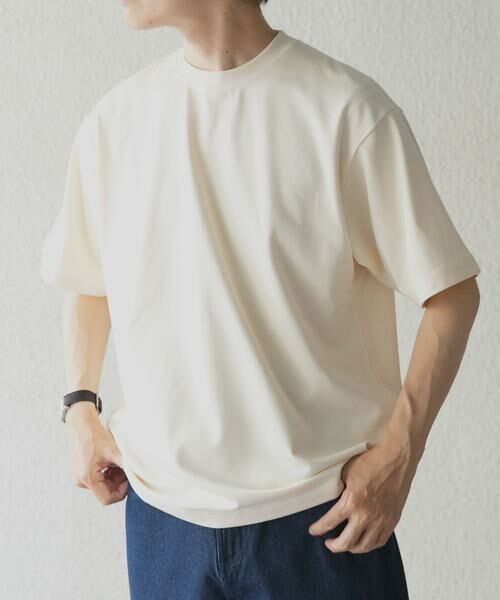 URBAN RESEARCH ITEMS / アーバンリサーチ アイテムズ Tシャツ | 『XLサイズあり』接触冷感裏メッシュクルーネックtops | 詳細17