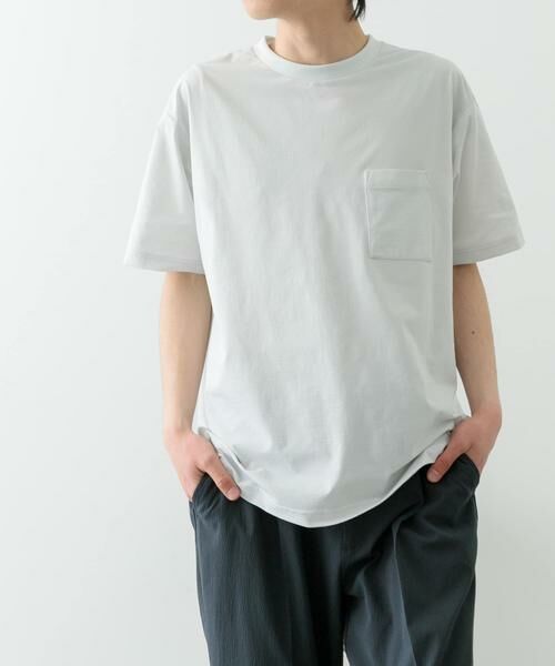 URBAN RESEARCH ITEMS/アーバンリサーチ アイテムズ 接触冷感ハイストレッチTシャツ ホワイト M URBAN RESEARCH ITEMS/アーバンリサーチ アイテムズ 接触冷感ハイストレッチTシャツ ホワイト M