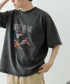 URBAN RESEARCH ITEMS / アーバンリサーチ アイテムズ Tシャツ | パウダー加工天竺半袖Tシャツ