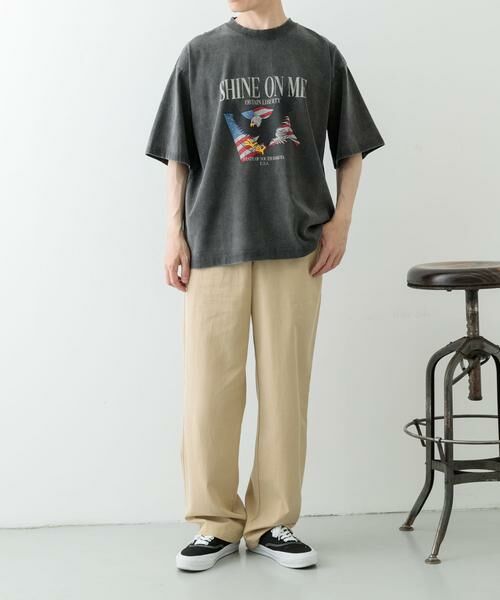 URBAN RESEARCH ITEMS / アーバンリサーチ アイテムズ Tシャツ | パウダー加工天竺半袖Tシャツ | 詳細6