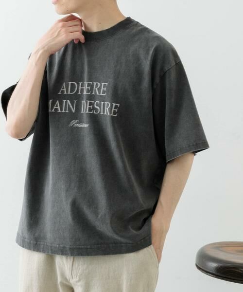 URBAN RESEARCH ITEMS / アーバンリサーチ アイテムズ Tシャツ | パウダー加工天竺半袖Tシャツ | 詳細9