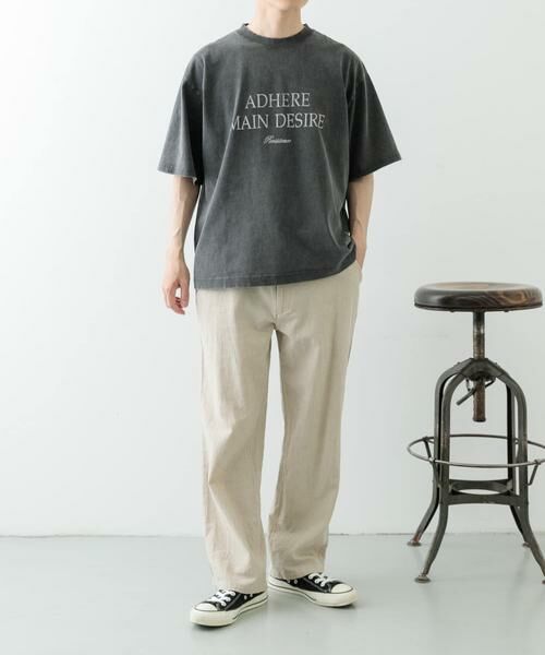 URBAN RESEARCH ITEMS / アーバンリサーチ アイテムズ Tシャツ | パウダー加工天竺半袖Tシャツ | 詳細12