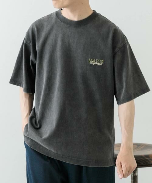 URBAN RESEARCH ITEMS / アーバンリサーチ アイテムズ Tシャツ | パウダー加工天竺半袖Tシャツ | 詳細20