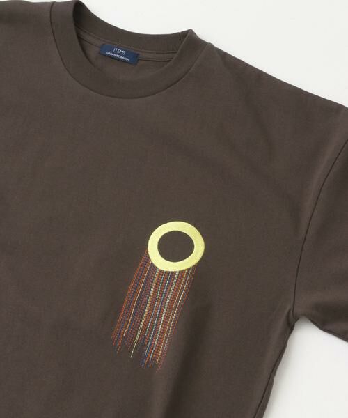 URBAN RESEARCH ITEMS / アーバンリサーチ アイテムズ Tシャツ | フリンジ刺繍T-shirts Circle | 詳細8