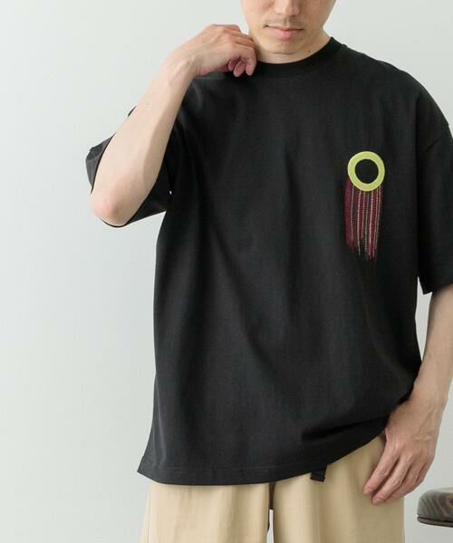 URBAN RESEARCH ITEMS / アーバンリサーチ アイテムズ Tシャツ | フリンジ刺繍T-shirts Circle | 詳細13