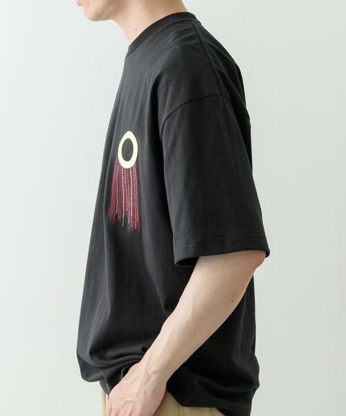 URBAN RESEARCH ITEMS / アーバンリサーチ アイテムズ Tシャツ | フリンジ刺繍T-shirts Circle | 詳細15