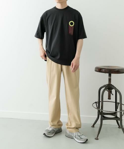 URBAN RESEARCH ITEMS / アーバンリサーチ アイテムズ Tシャツ | フリンジ刺繍T-shirts Circle | 詳細17