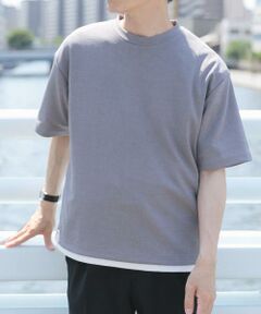 URBAN RESEARCH ITEMS / アーバンリサーチ アイテムズ Tシャツ | フェイクレイヤードドビートップス