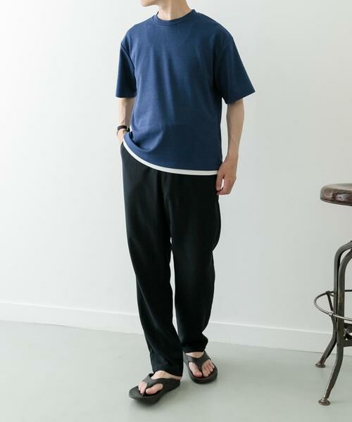 URBAN RESEARCH ITEMS / アーバンリサーチ アイテムズ Tシャツ | フェイクレイヤードドビートップス | 詳細5