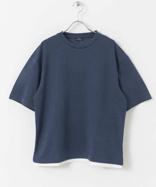 URBAN RESEARCH ITEMS / アーバンリサーチ アイテムズ Tシャツ | フェイクレイヤードドビートップス | 詳細6