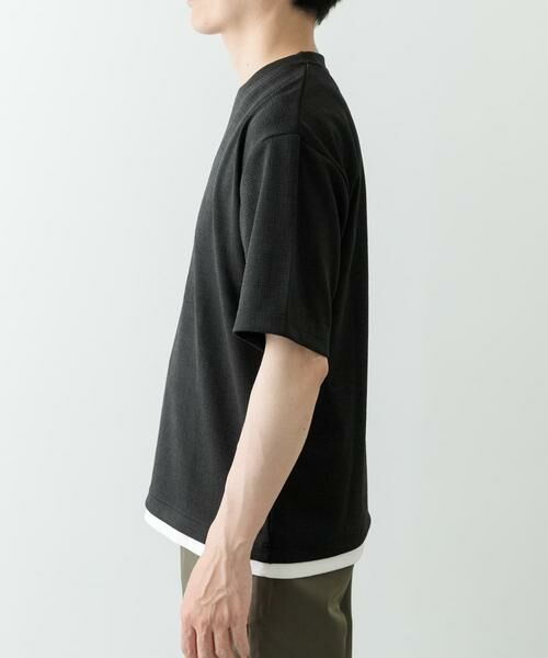 URBAN RESEARCH ITEMS / アーバンリサーチ アイテムズ Tシャツ | フェイクレイヤードドビートップス | 詳細18