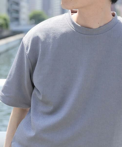 URBAN RESEARCH ITEMS / アーバンリサーチ アイテムズ Tシャツ | フェイクレイヤードドビートップス | 詳細22