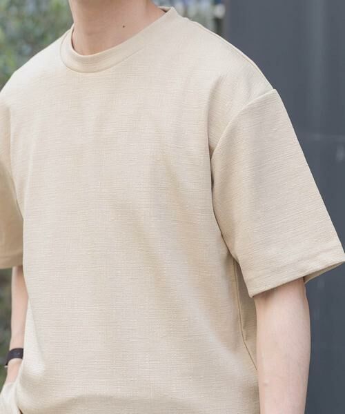 URBAN RESEARCH ITEMS / アーバンリサーチ アイテムズ Tシャツ | フェイクレイヤードドビートップス | 詳細29