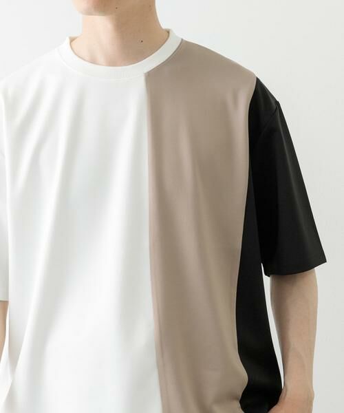 URBAN RESEARCH ITEMS / アーバンリサーチ アイテムズ Tシャツ | ポンチ切替ショートスリーブトップス | 詳細17