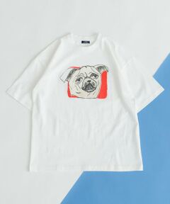 URBAN RESEARCH ITEMS / アーバンリサーチ アイテムズ Tシャツ | BEN LENOVITZ Dog Print T-shirts