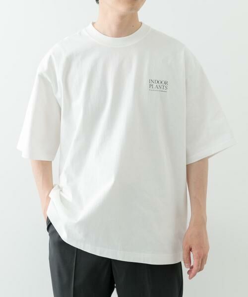 URBAN RESEARCH ITEMS / アーバンリサーチ アイテムズ Tシャツ | PlantsバックプリントusedライクTシャツ | 詳細1