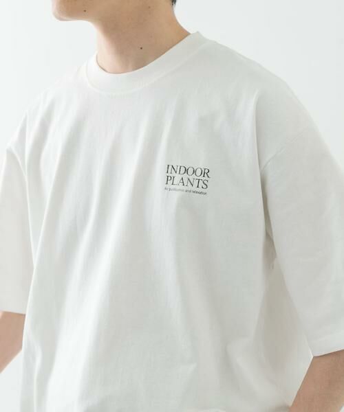 URBAN RESEARCH ITEMS / アーバンリサーチ アイテムズ Tシャツ | PlantsバックプリントusedライクTシャツ | 詳細2