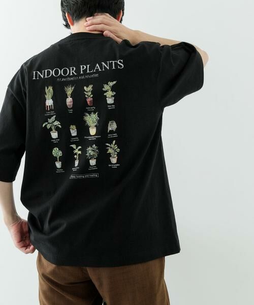 URBAN RESEARCH ITEMS / アーバンリサーチ アイテムズ Tシャツ | PlantsバックプリントusedライクTシャツ | 詳細13