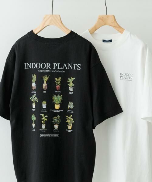 URBAN RESEARCH ITEMS / アーバンリサーチ アイテムズ Tシャツ | PlantsバックプリントusedライクTシャツ | 詳細15