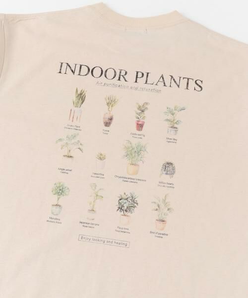 URBAN RESEARCH ITEMS / アーバンリサーチ アイテムズ Tシャツ | PlantsバックプリントusedライクTシャツ | 詳細21