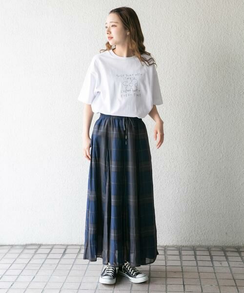 URBAN RESEARCH ITEMS / アーバンリサーチ アイテムズ Tシャツ | レタード刺繍Tシャツ creativity | 詳細7