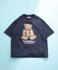 URBAN RESEARCH ITEMS / アーバンリサーチ アイテムズ Tシャツ | Teddy Bear クルーネックプリントTシャツ