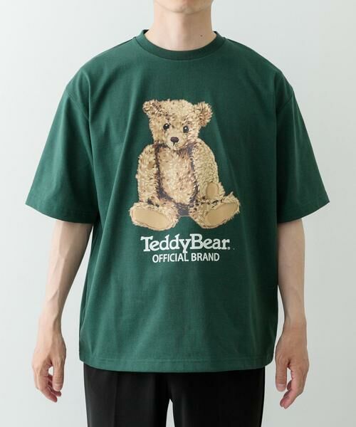 URBAN RESEARCH ITEMS / アーバンリサーチ アイテムズ Tシャツ | Teddy Bear クルーネックプリントTシャツ | 詳細10