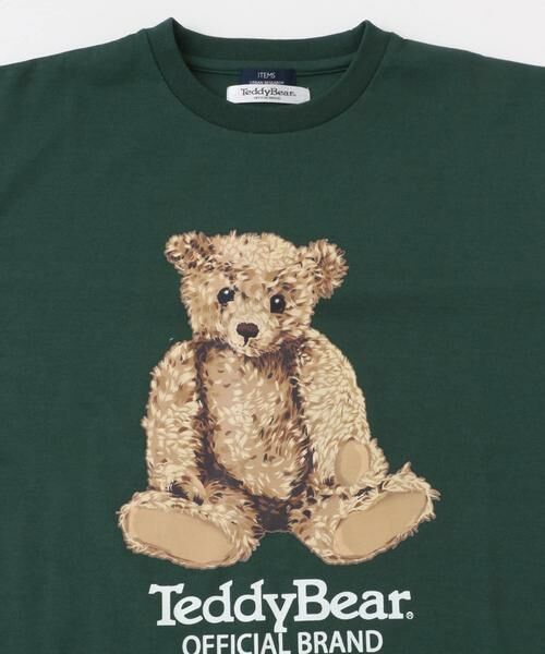 URBAN RESEARCH ITEMS / アーバンリサーチ アイテムズ Tシャツ | Teddy Bear クルーネックプリントTシャツ | 詳細14