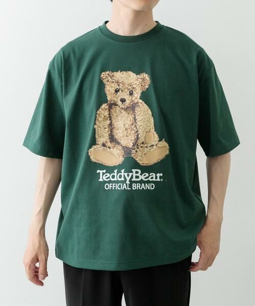 URBAN RESEARCH ITEMS / アーバンリサーチ アイテムズ Tシャツ | Teddy Bear クルーネックプリントTシャツ | 詳細3