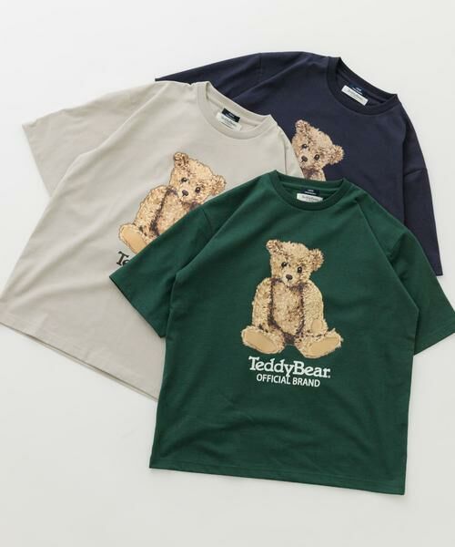 URBAN RESEARCH ITEMS / アーバンリサーチ アイテムズ Tシャツ | Teddy Bear クルーネックプリントTシャツ | 詳細9