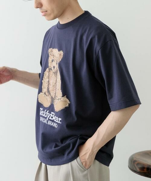 URBAN RESEARCH ITEMS / アーバンリサーチ アイテムズ Tシャツ | Teddy Bear クルーネックプリントTシャツ | 詳細16