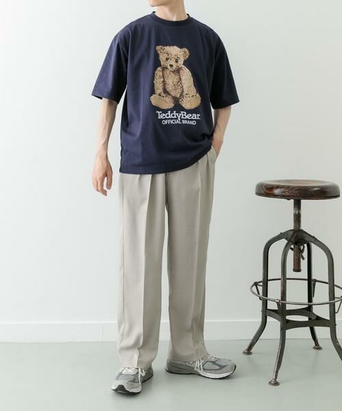 URBAN RESEARCH ITEMS / アーバンリサーチ アイテムズ Tシャツ | Teddy Bear クルーネックプリントTシャツ | 詳細18