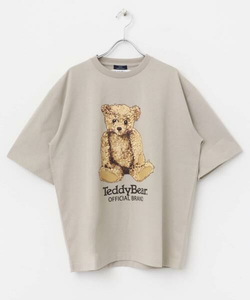 URBAN RESEARCH ITEMS / アーバンリサーチ アイテムズ Tシャツ | Teddy Bear クルーネックプリントTシャツ | 詳細30
