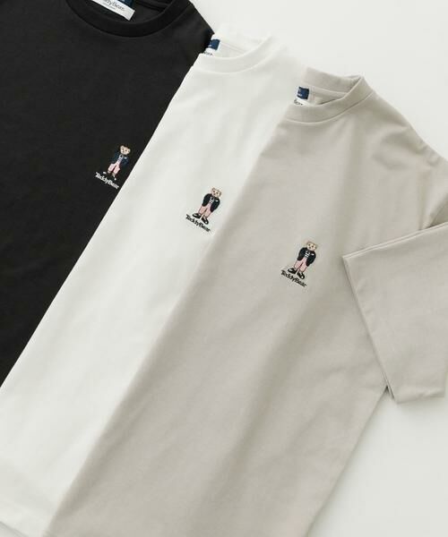 URBAN RESEARCH ITEMS / アーバンリサーチ アイテムズ Tシャツ | Teddy Bear ワンポイント刺繍Tシャツ | 詳細7