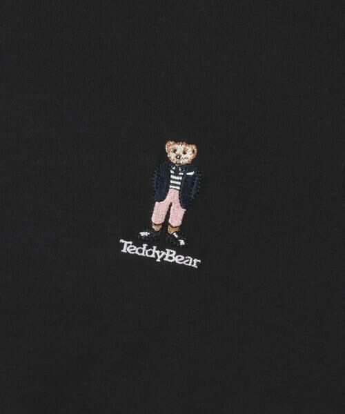 URBAN RESEARCH ITEMS / アーバンリサーチ アイテムズ Tシャツ | Teddy Bear ワンポイント刺繍Tシャツ | 詳細21