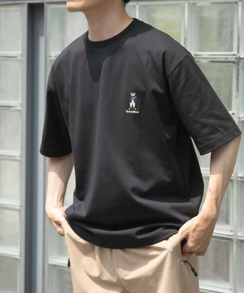 URBAN RESEARCH ITEMS / アーバンリサーチ アイテムズ Tシャツ | Teddy Bear ワンポイント刺繍Tシャツ | 詳細12
