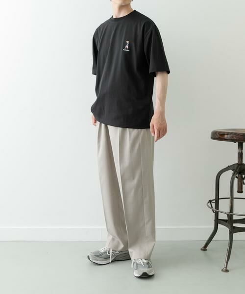 URBAN RESEARCH ITEMS / アーバンリサーチ アイテムズ Tシャツ | Teddy Bear ワンポイント刺繍Tシャツ | 詳細18