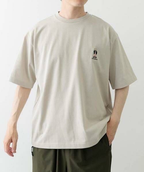 URBAN RESEARCH ITEMS / アーバンリサーチ アイテムズ Tシャツ | Teddy Bear ワンポイント刺繍Tシャツ | 詳細23