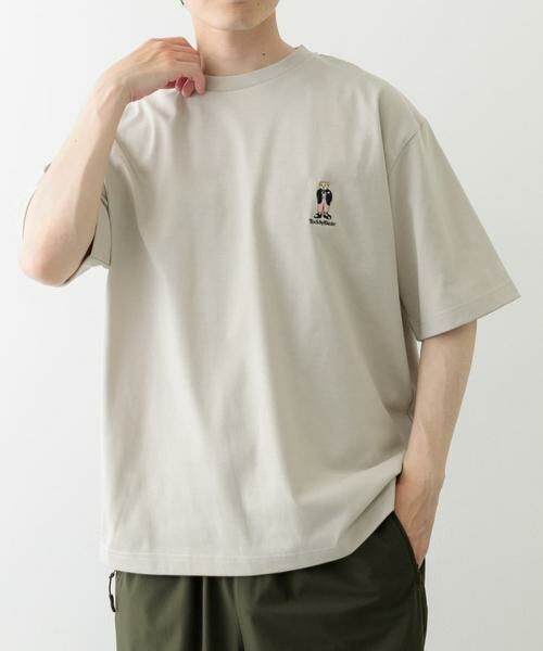 URBAN RESEARCH ITEMS / アーバンリサーチ アイテムズ Tシャツ | Teddy Bear ワンポイント刺繍Tシャツ | 詳細24