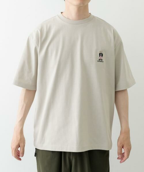 URBAN RESEARCH ITEMS / アーバンリサーチ アイテムズ Tシャツ | Teddy Bear ワンポイント刺繍Tシャツ | 詳細29