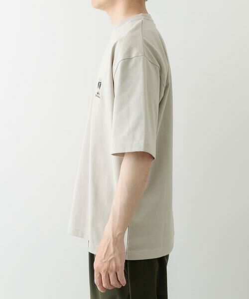URBAN RESEARCH ITEMS / アーバンリサーチ アイテムズ Tシャツ | Teddy Bear ワンポイント刺繍Tシャツ | 詳細30