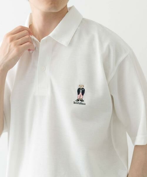 URBAN RESEARCH ITEMS / アーバンリサーチ アイテムズ ポロシャツ | Teddy Bear ワンポイント刺繍ポロシャツ | 詳細1